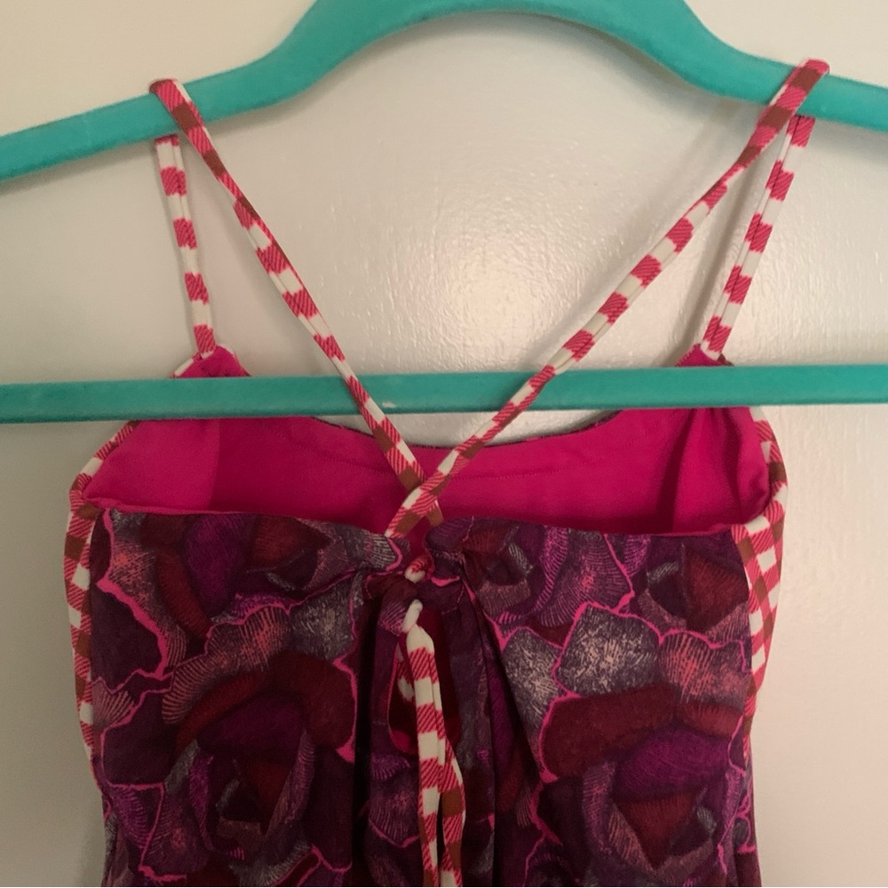 Maaji Fuchsia and Burgundy girl Swimwear kids size 4T one piece - Picture 3 of 8